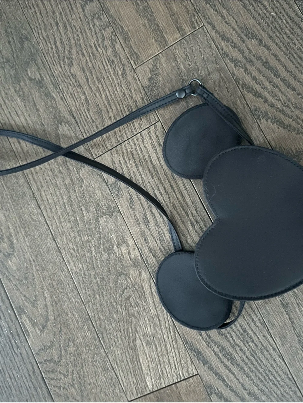 H&M Black Mickey Ear Crossbody Bag - Picture 2 of 3